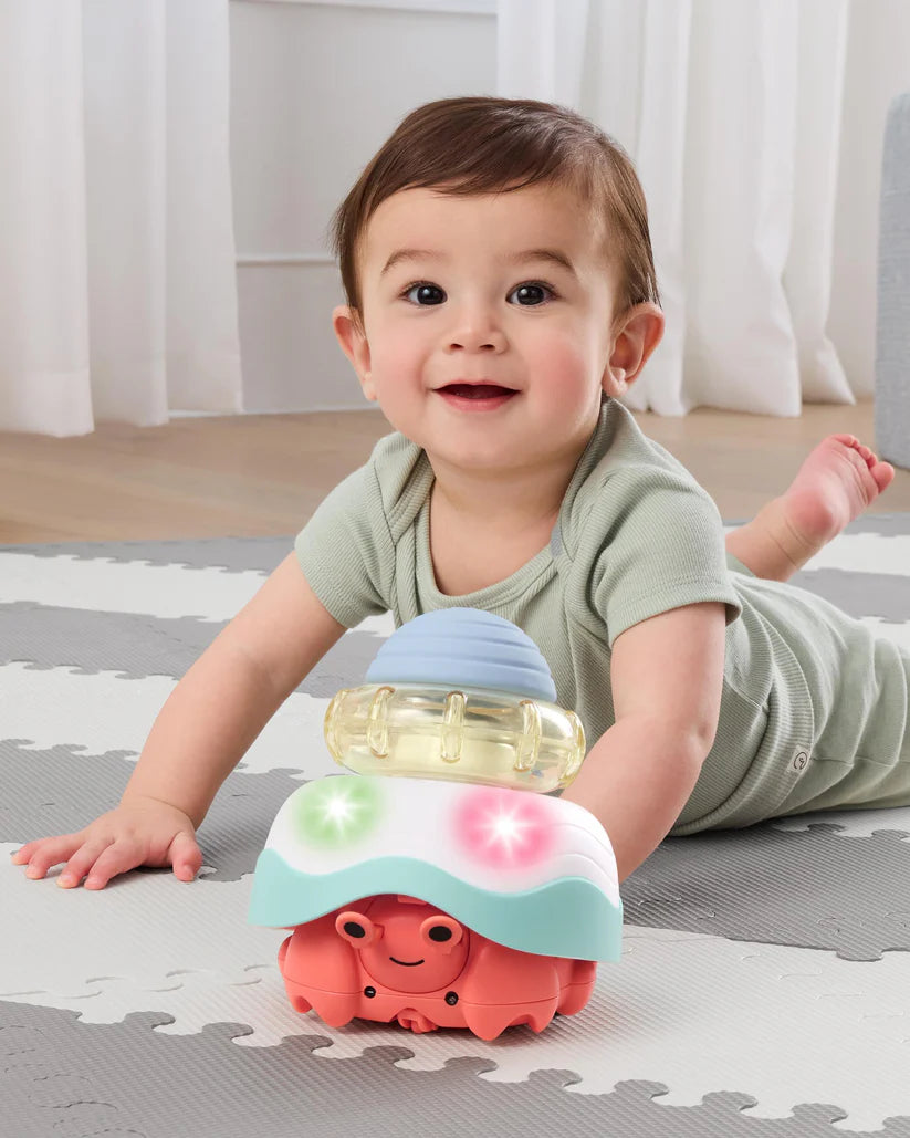 Baby Stack & Crawl 4-in-1 Crab Baby Crawl Toy Baby Stack & Crawl 4-in-1 Crab Baby Crawl Toy