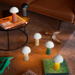 Kreafunk Bello Terracotta Portable LED Lamp | 50H Battery