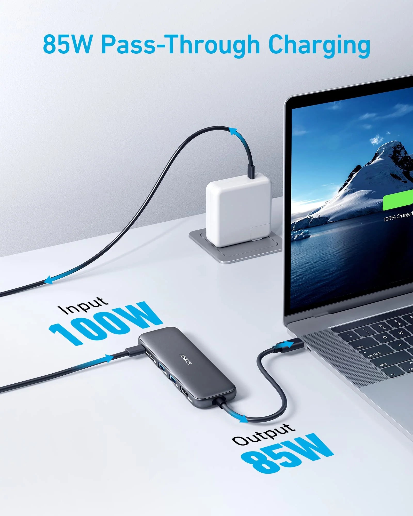 Anker USB-C Hub( 5in1 ) - Black Anker USB-C Hub( 5in1 ) - Black