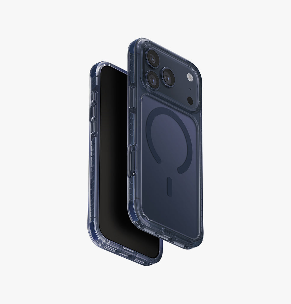 UNIQ Combat Triple-Layered Protective Case for iPhone 17 Pro Max - Navy Blue