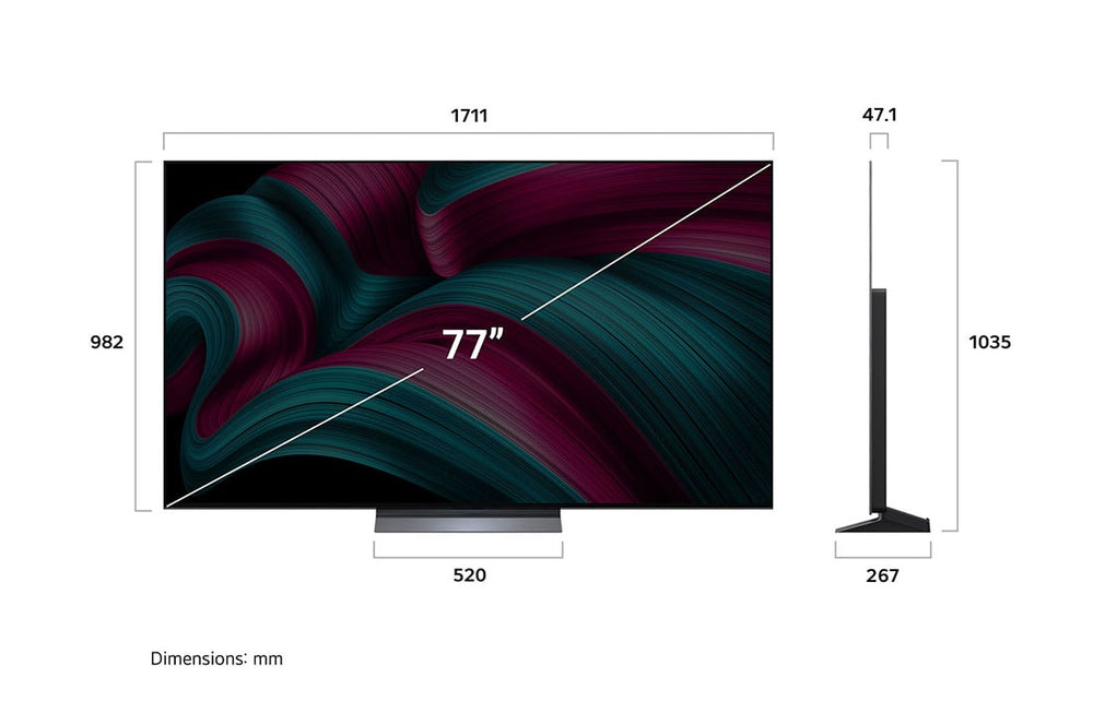 LG OLED77C56LA