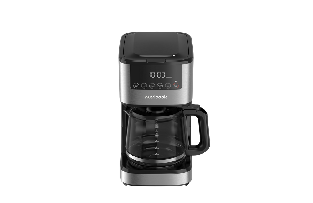 Nutricook Drip Coffee Maker digital control panel