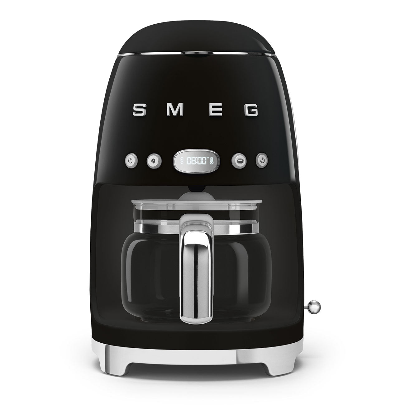 Smeg Drip Coffee Machine 50's Style Aesthetic - Black