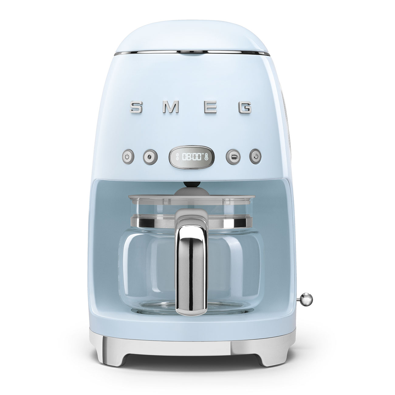 Smeg Drip Coffee Machine 50's Style Aesthetic - Pastel Blue