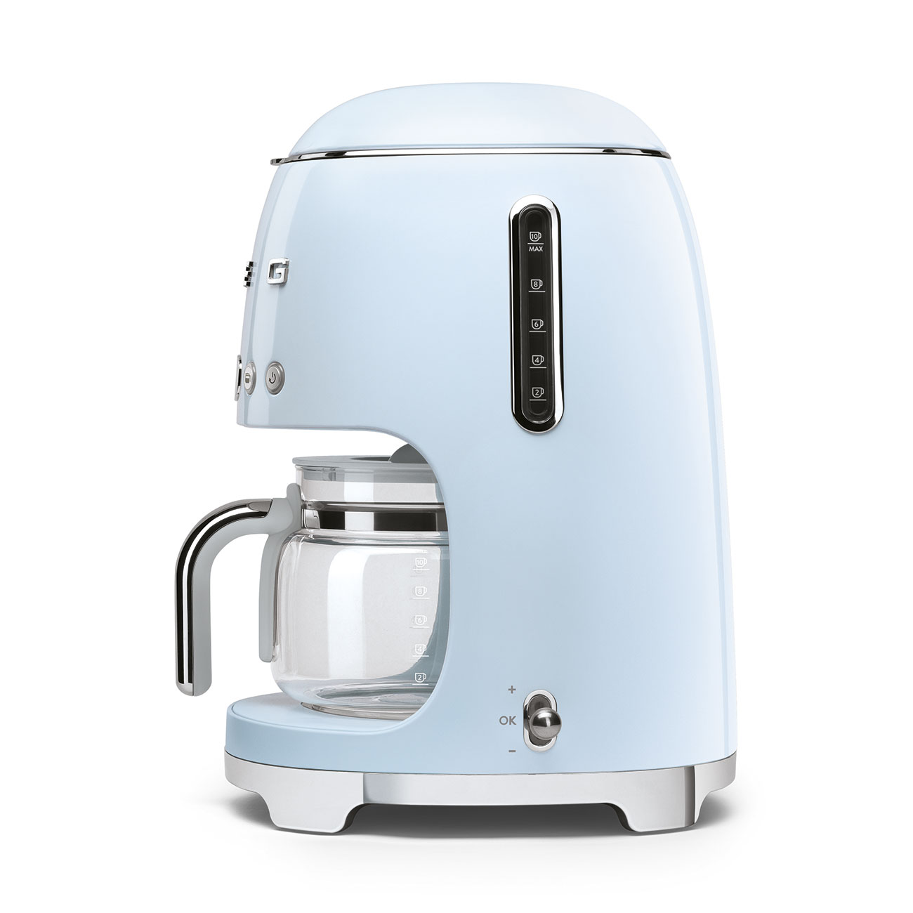 Smeg Drip Coffee Machine 50's Style Aesthetic - Pastel Blue