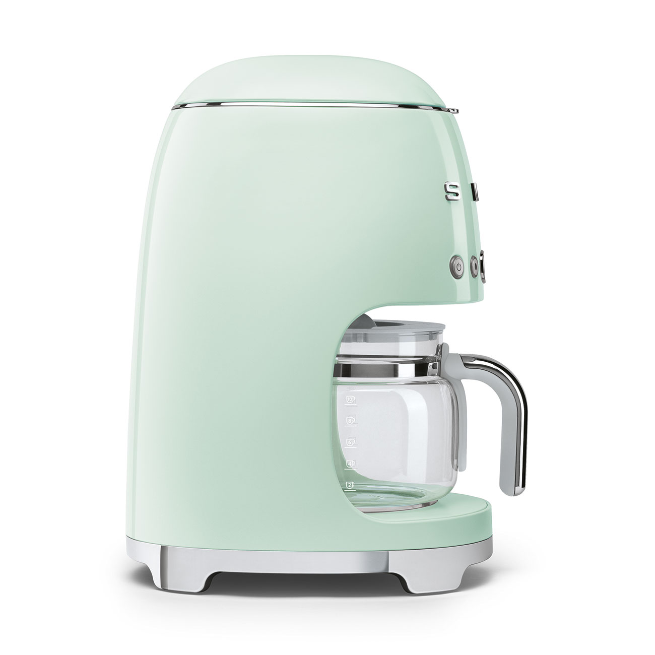 Smeg Drip Coffee Machine 50's Style Aesthetic - Pastel Green