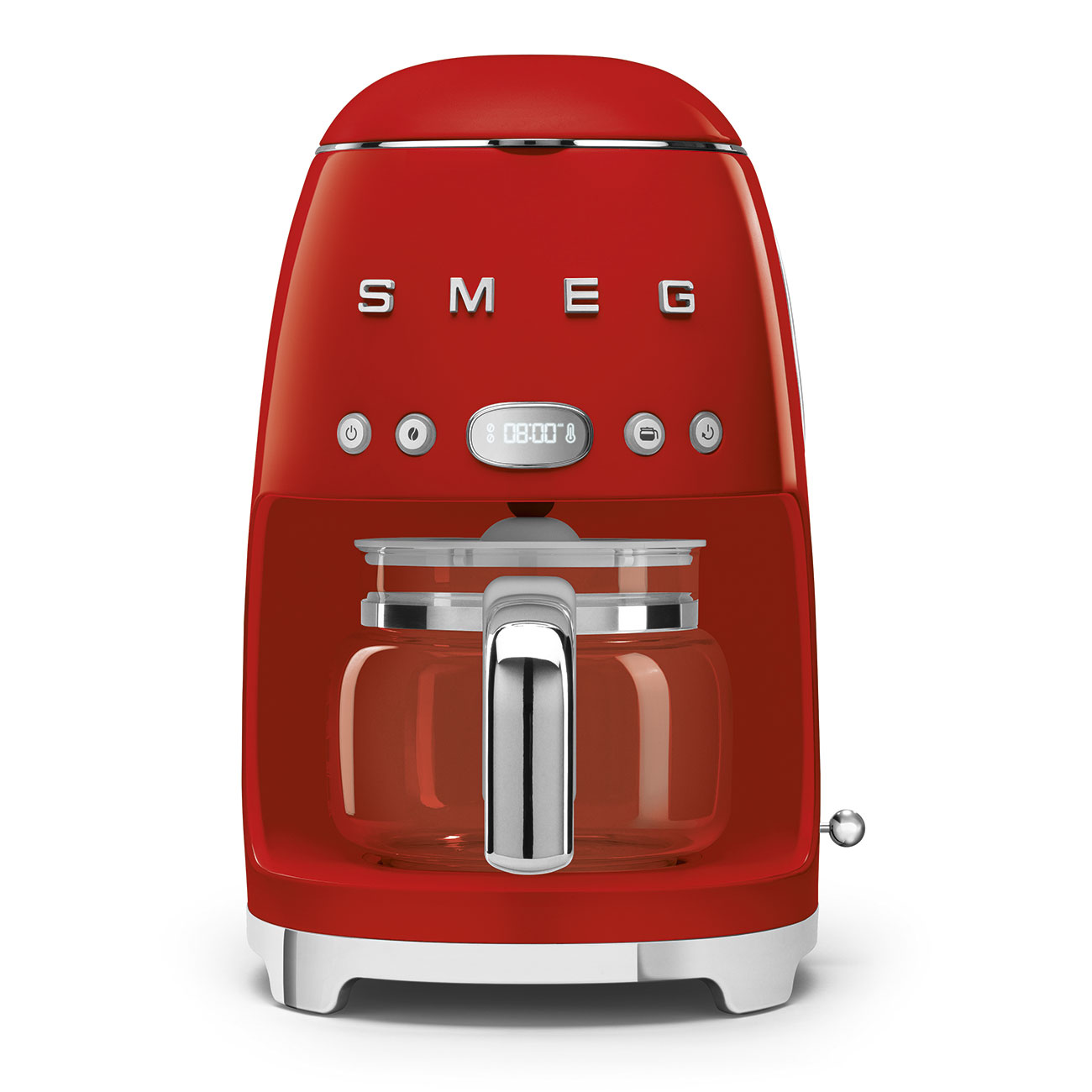 Smeg Drip Coffee Machine 50's Style Aesthetic - Red