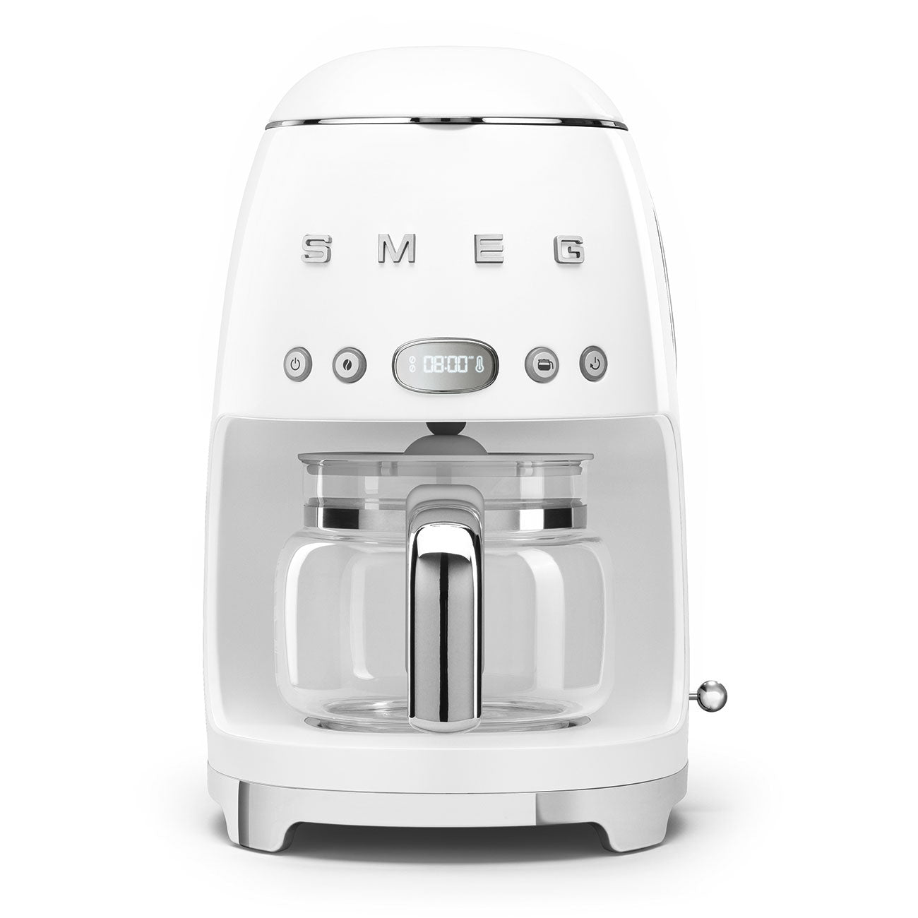 Smeg Drip Coffee Machine 50's Style Aesthetic - White