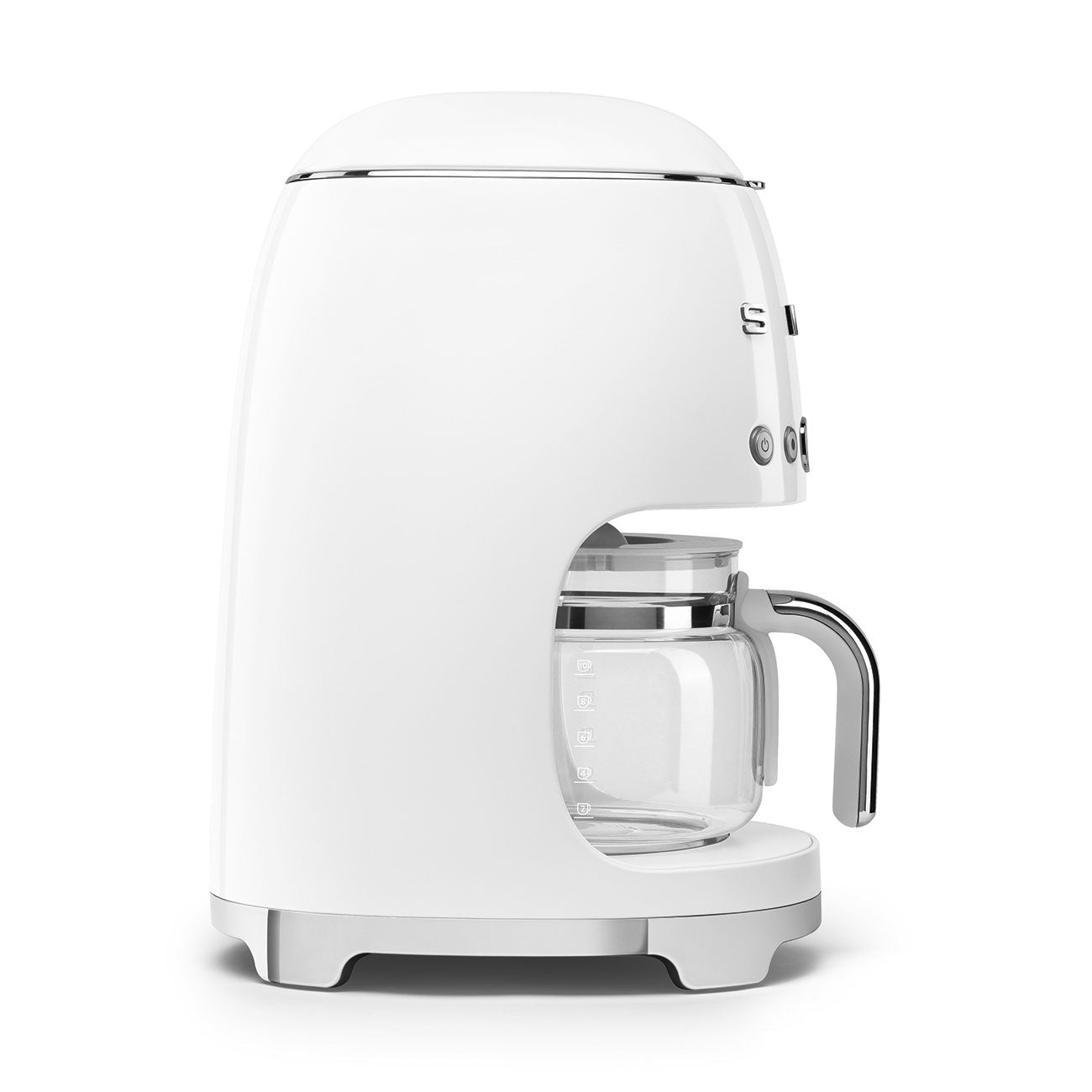 Smeg Drip Coffee Machine 50's Style Aesthetic - White