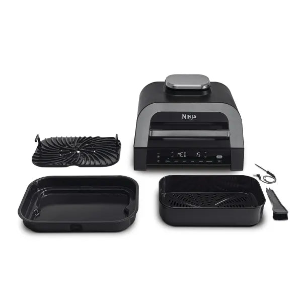Ninja Foodi MAX 6-in-1 Health Grill & Air Fryer DG551ME - Grey