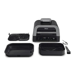 Ninja Foodi MAX 6-in-1 Health Grill & Air Fryer DG551ME - Grey