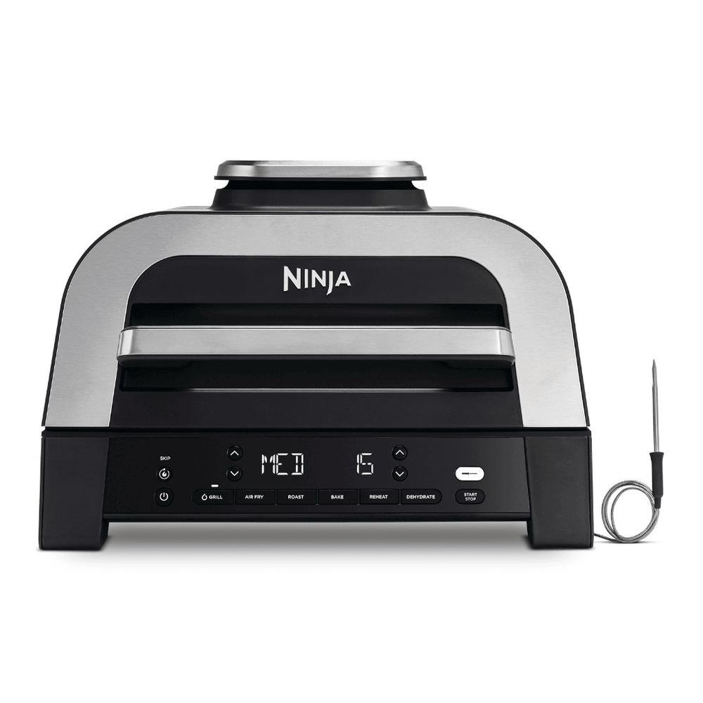 Ninja Foodi MAX 6-in-1 Health Grill & Air Fryer DG551ME - Grey