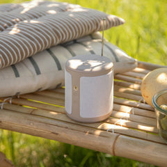 Kreafunk Dabbie Ivory Sand DAB+ Radio & Bluetooth Speaker