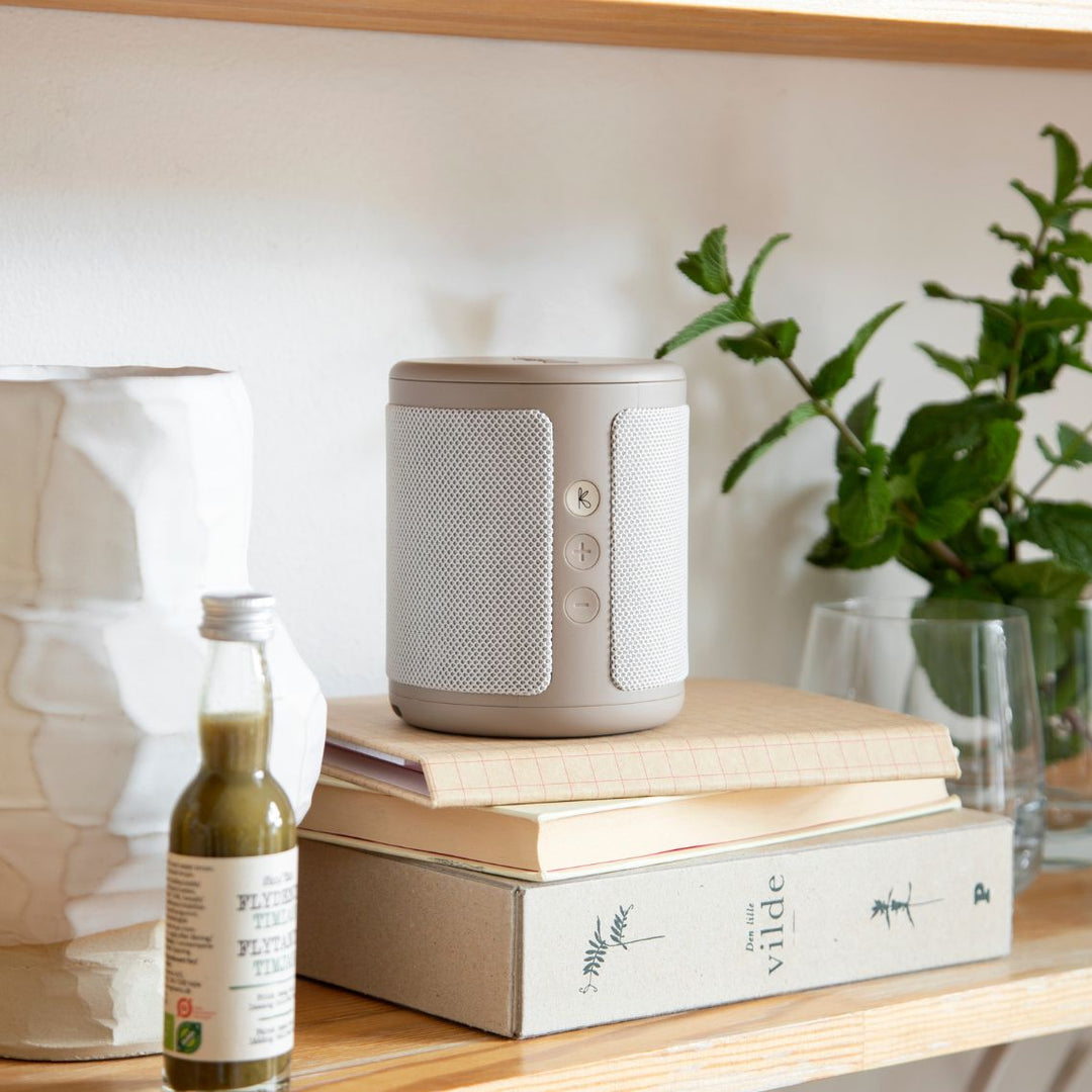 Kreafunk Dabbie Ivory Sand DAB+ Radio & Bluetooth Speaker
