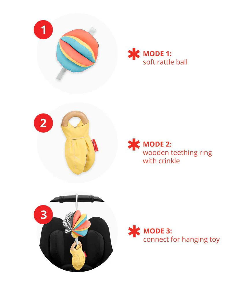 Discoverosity 3-In-1 Montessori-Inspired Stroller Toy Discoverosity 3-In-1 Montessori-Inspired Stroller Toy