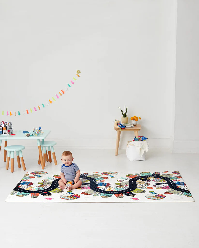 Doubleplay Reversible Playmat - Vibrant Village Doubleplay Reversible Playmat - Vibrant Village