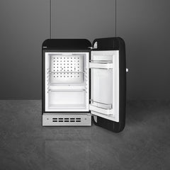 Smeg Mini Refrigerator Black | 34L Retro Minibar