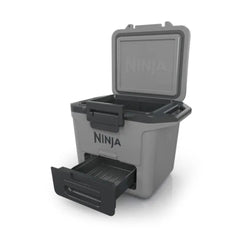 Ninja FrostVault 28L Hard Cooler with Dry Zone FB131UKGY - Slate Grey