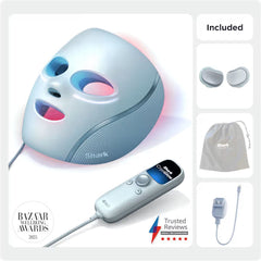 Shark CryoGlow Under-Eye Cooling & LED Face Mask FW312ME - Blue Frost