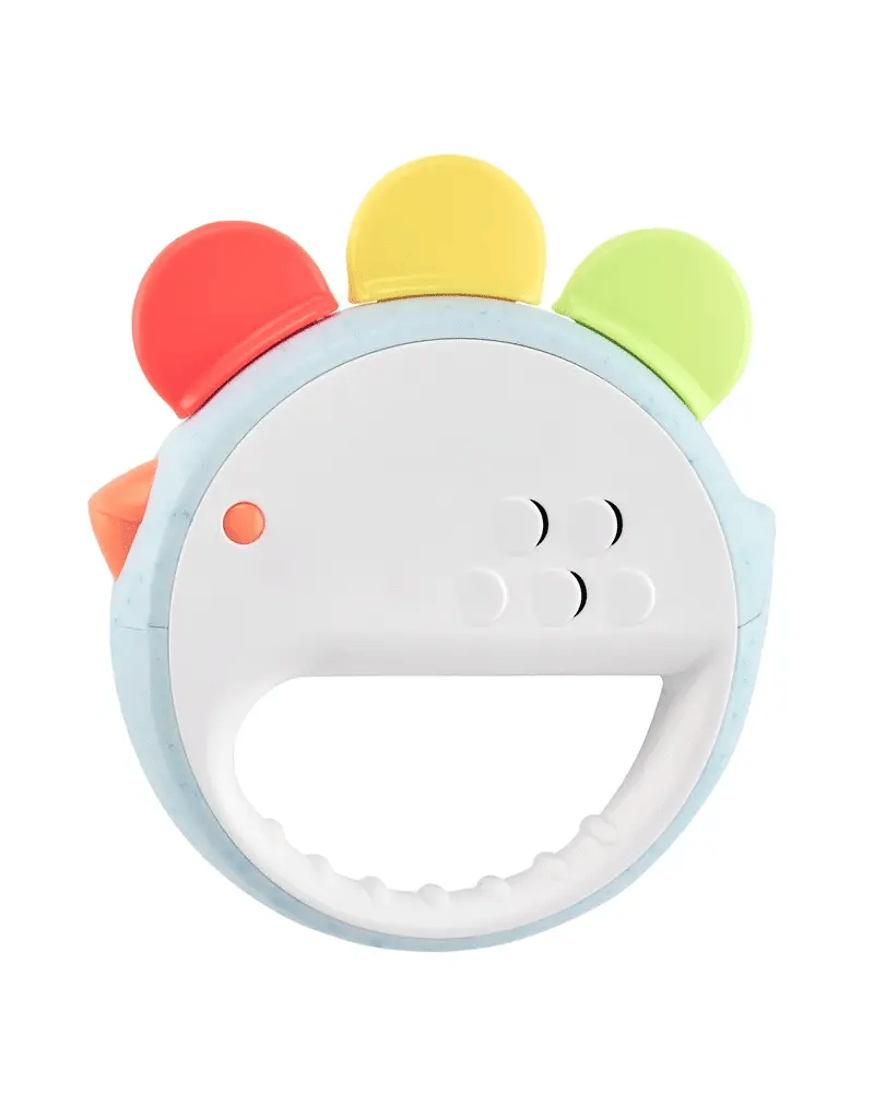 Farmstand Feelin' Clucky Musical Tambourine Baby Toy