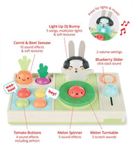 Farmstand Let The Beet Drop DJ Set Baby Musical Toy