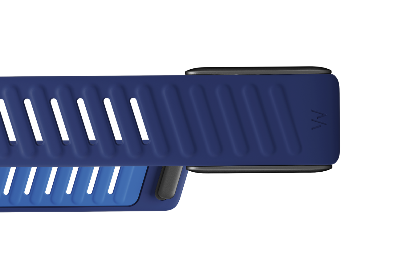 WHOOP 5.0 SportFlex Band in Rush - flat view