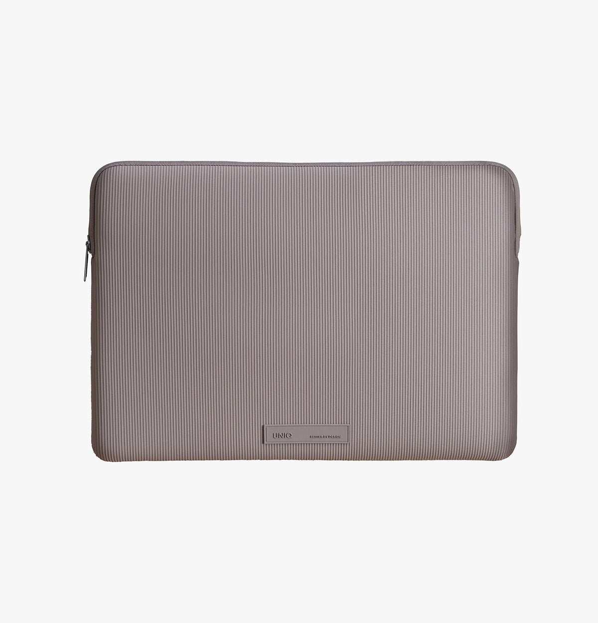 UNIQ Cyprus Textured Neoprene Water-Resistant sleeve up to 16 inch - Pwerter Grey