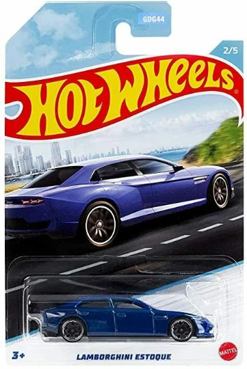 Hot Wheels Themed Automotive GDG44 – 1:64 Die-Cast Silver Series Car