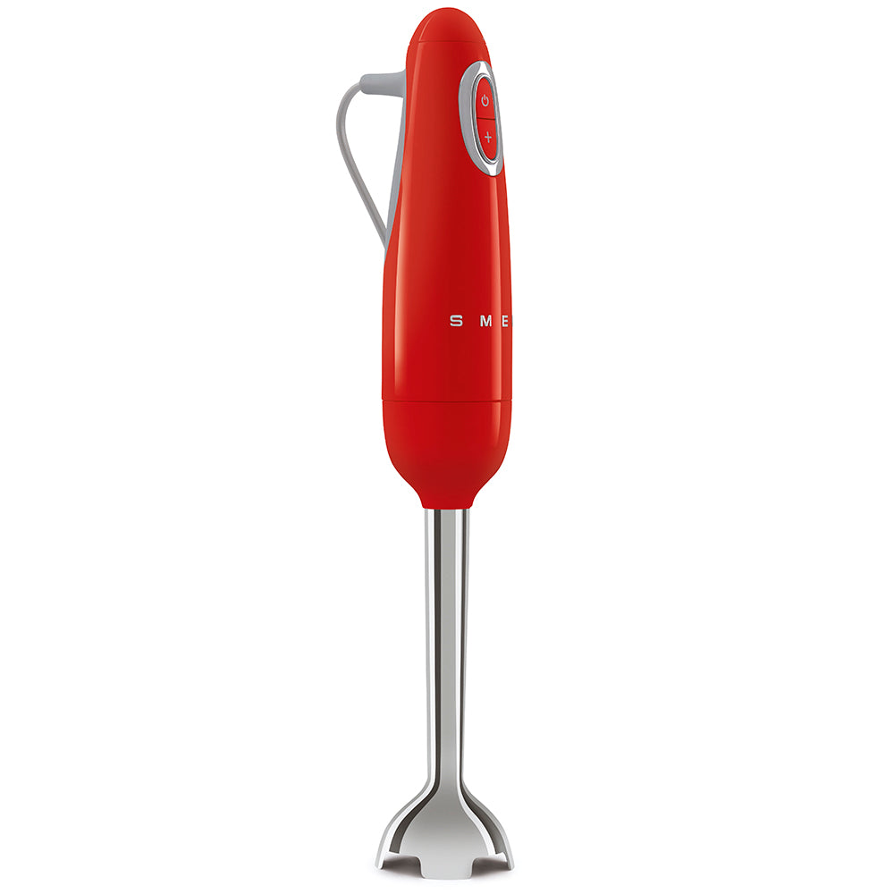 Smeg Hand Blender with Acessories 50's Style Aesthetic - Red