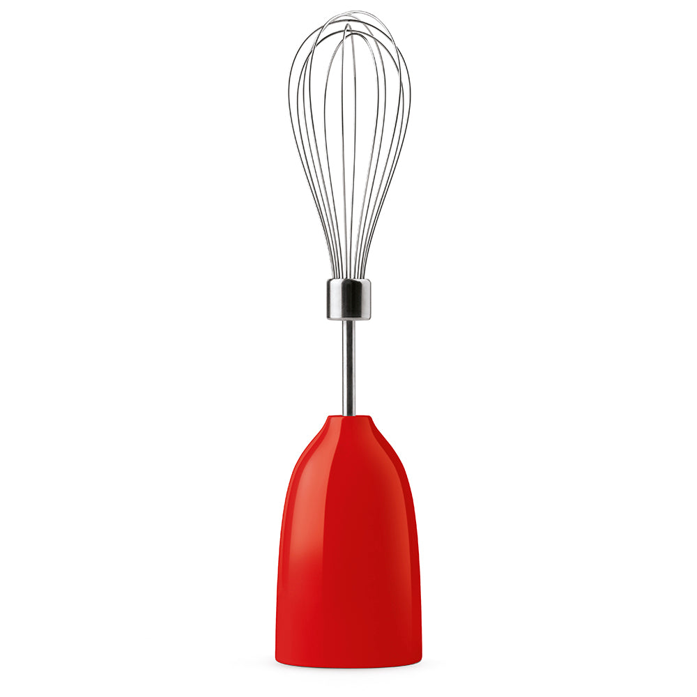 Smeg Hand Blender with Acessories 50's Style Aesthetic - Red