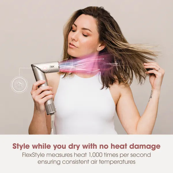 Shark FlexStyle 5-in-1 Air Styler & Hair Dryer HD441SLME - Stone