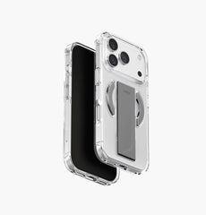 UNIQ Heldro Air Slim FlexGrip™ Case with Magnetic Charging for iPhone 17 Pro Max - Lucent Clear