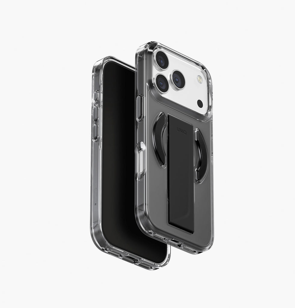 UNIQ Heldro Air Slim FlexGrip™ Case with Magnetic Charging for iPhone 17 Pro - Vapour Smoke UNIQ Heldro Air Slim FlexGrip™ Case with Magnetic Charging for iPhone 17 Pro - Vapour Smoke
