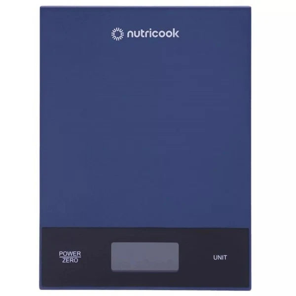 Nutricook Digital Kitchen Scale Blue - top view