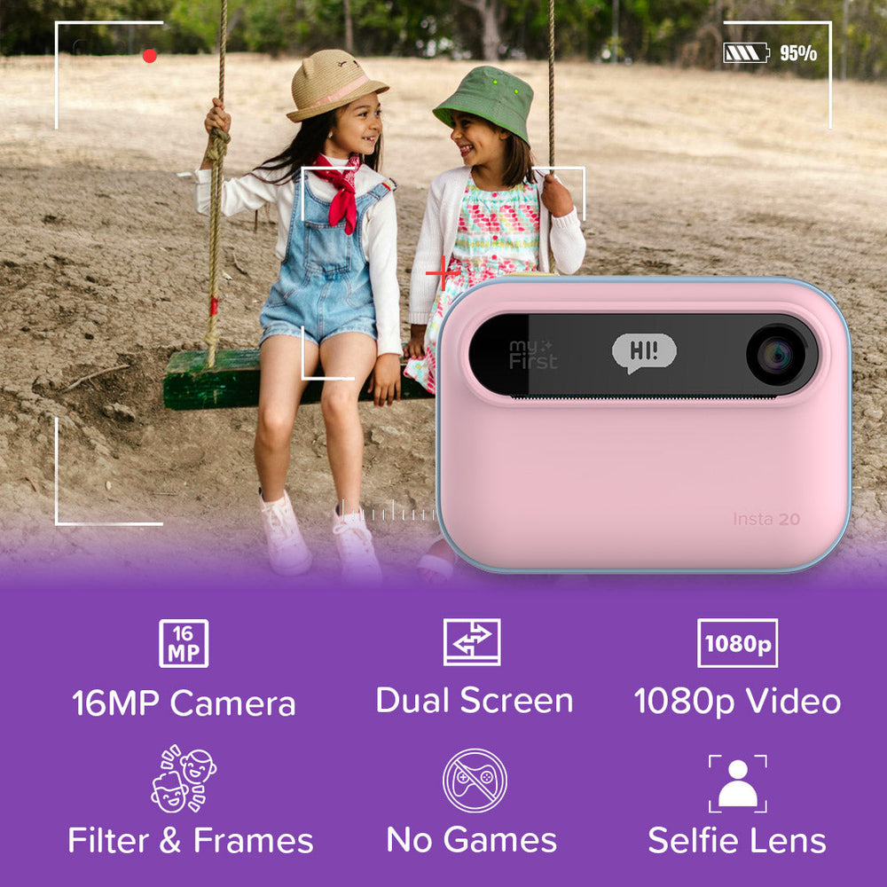 myFirst Insta 20 Pink dual screen