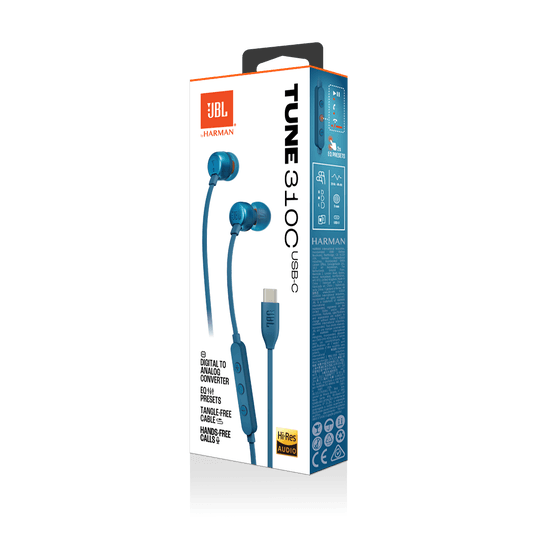 JBL TUNE 310C USB - Blue