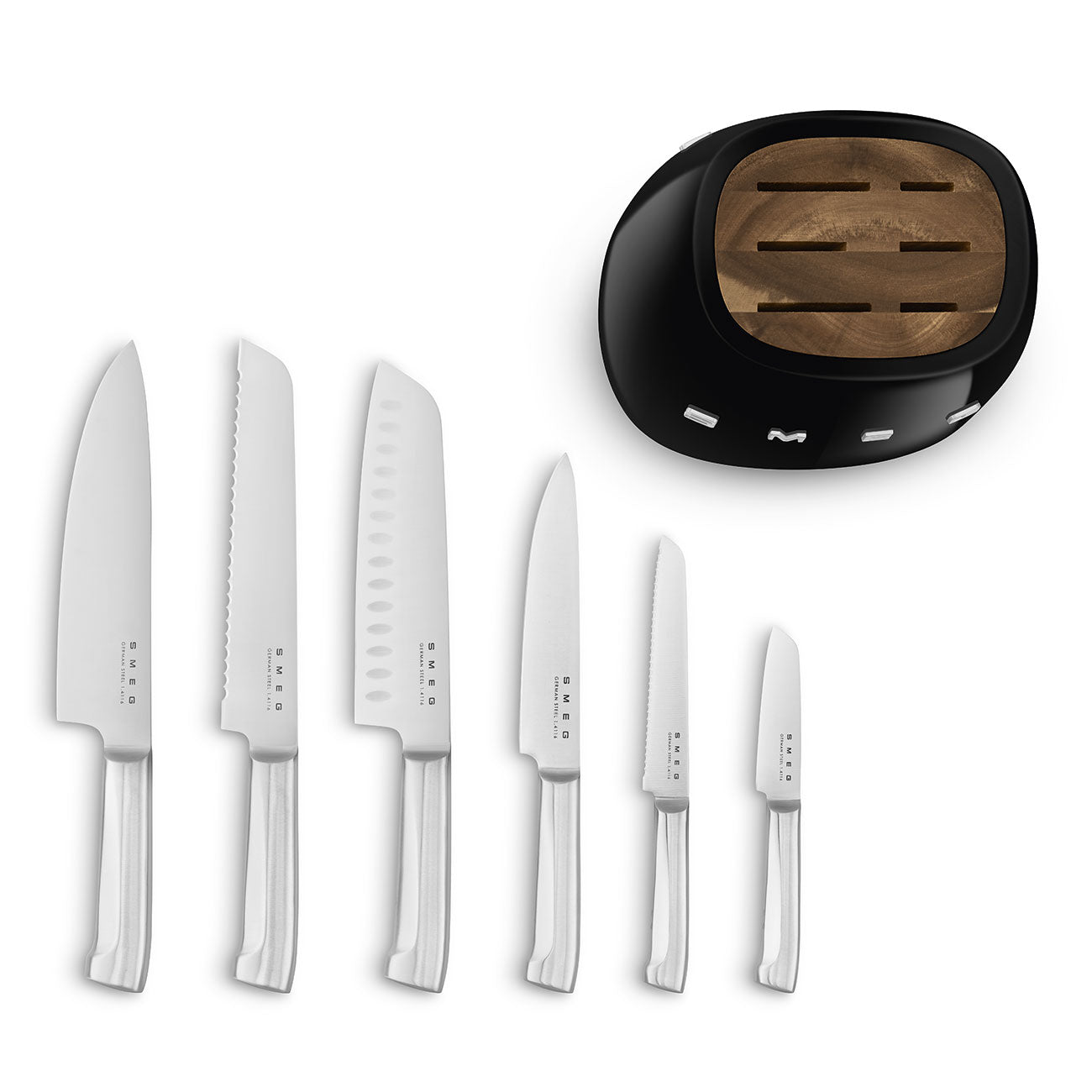 Knife Block Set - Black