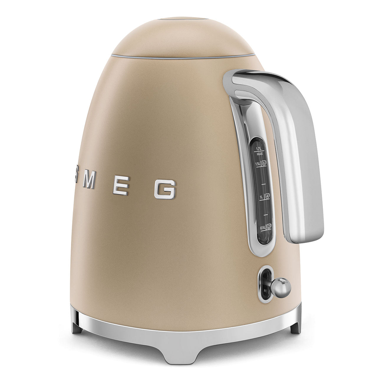 Smeg Electric Kettle 50's Style Aesthetic - Chrome