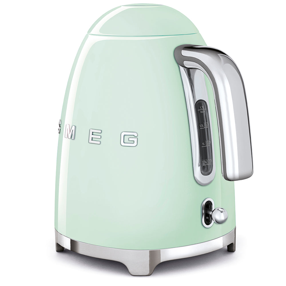 Smeg Electric Kettle 50's Style Aesthetic - Pastel Green