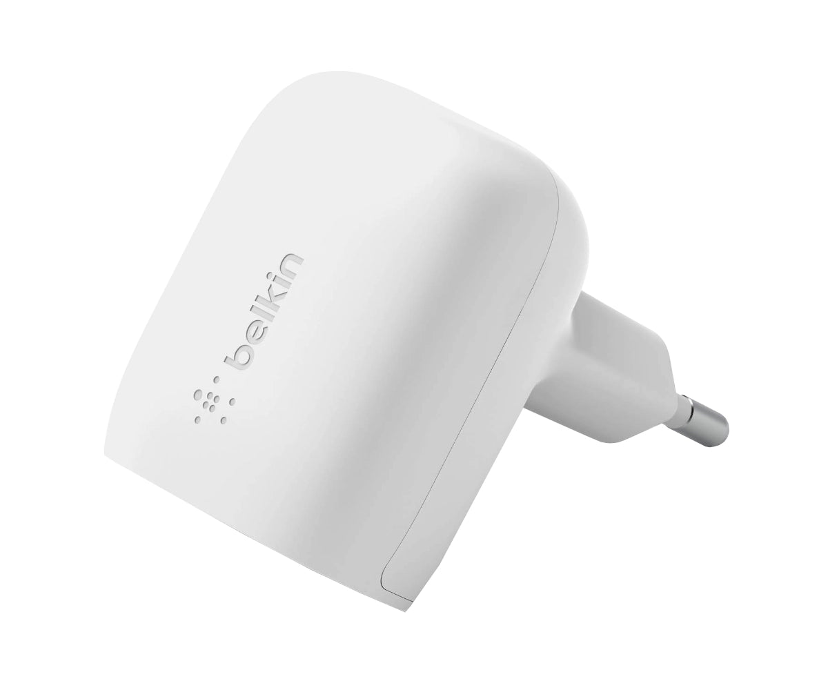 Belkin BoostCharge USB-C Wall Charger 20w + 1m USB-C to USB-C Cable Belkin BoostCharge USB-C Wall Charger 20w + 1m USB-C to USB-C Cable