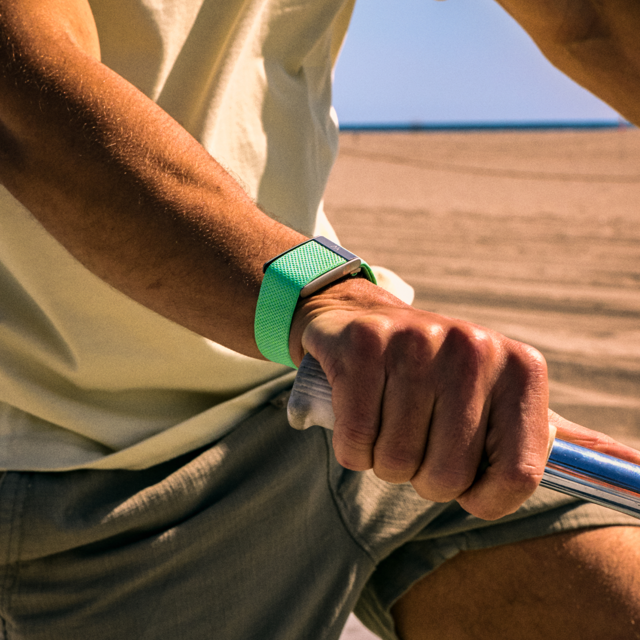 Whoop 5.0 SuperKnit Accessory Band - Lime