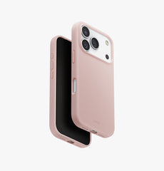 UNIQ Lino Hybrid Silicone Case with MagClick™ for iPhone 17 Pro - Blush Pink