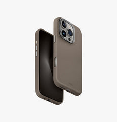 UNIQ Lyden Magnetic Leather Case for iPhone 16 Pro – Gray