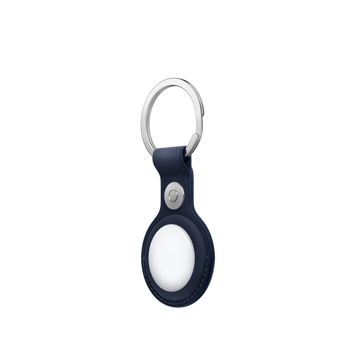 AirTag FineWoven Key Ring – Deep Blue