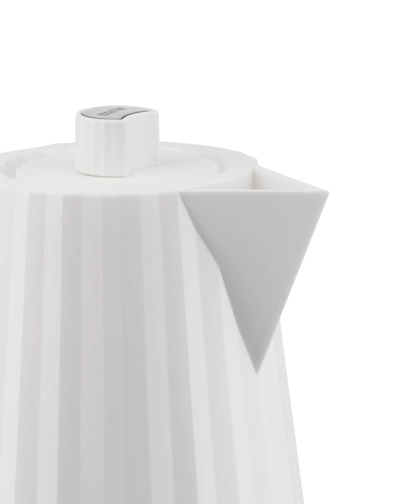 Alessi Plissé Water Kettle - White