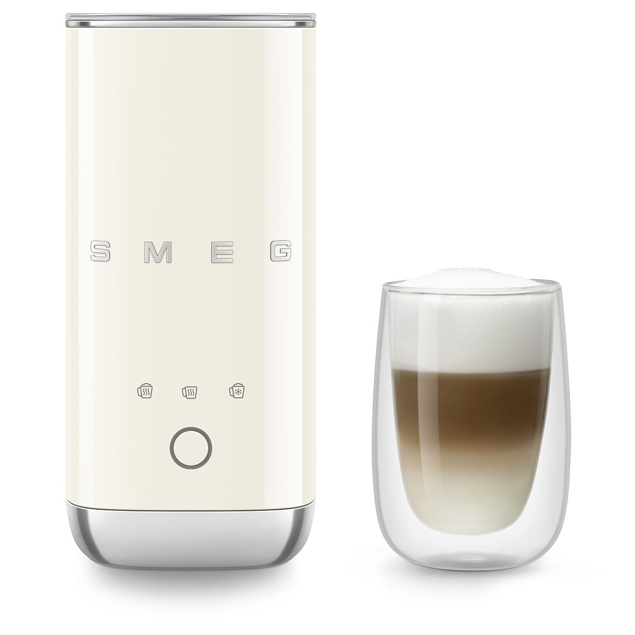 Smeg Milk Frother 50's Style Aesthetic - Cream