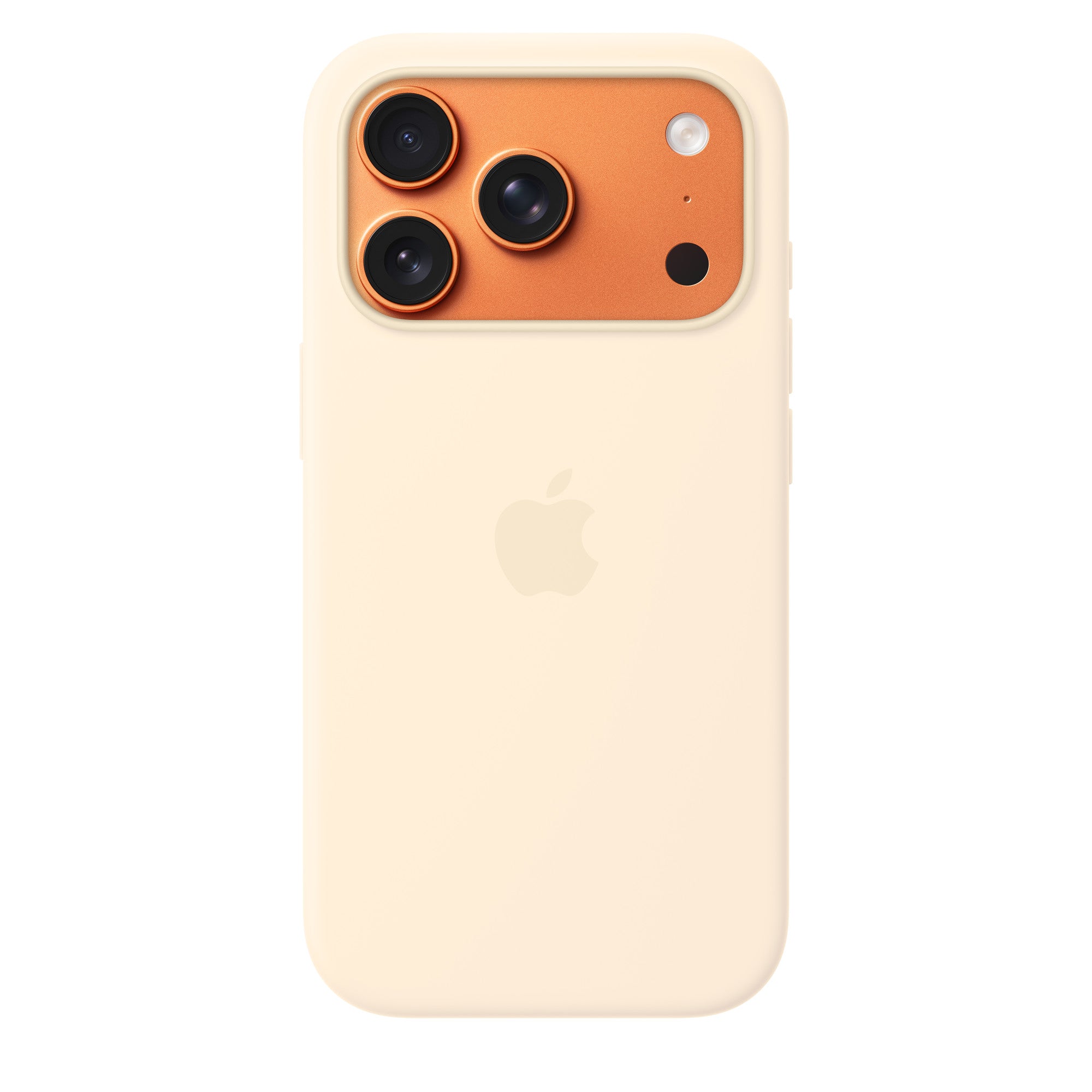 iPhone 17 Pro Silicone Case with MagSafe – Vanilla