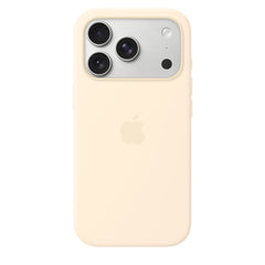 iPhone 17 Pro Silicone Case with MagSafe – Vanilla