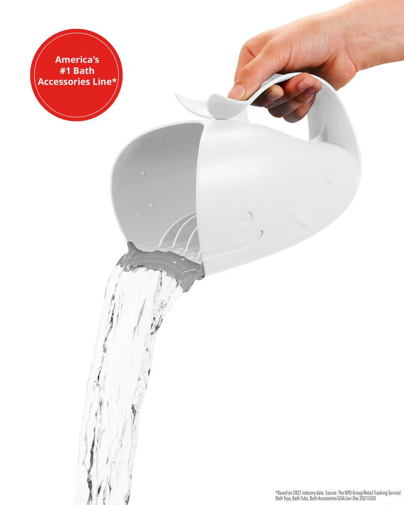 MOBY® Waterfall Bath Rinser - White MOBY® Waterfall Bath Rinser - White
