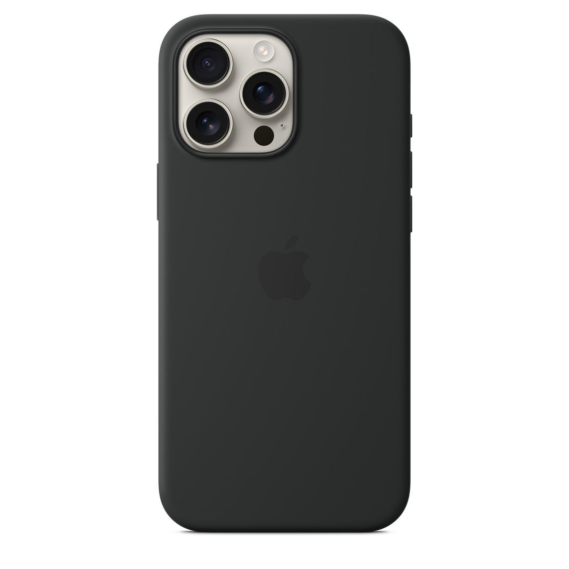 iPhone 16 Pro Max Silicone Case with MagSafe – Black